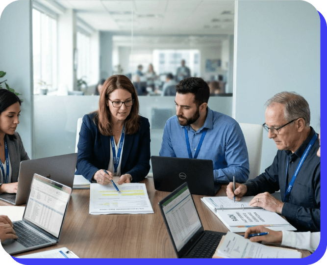 Dedicated Audit Team for Full Coverage and SLA Compliance